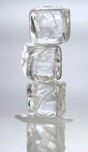 برف ice solid water