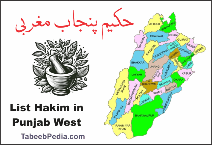 پنجاب غربی کے حکیموں کی لسٹ